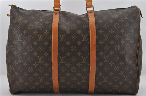 Authentic Louis Vuitton Monogram Flanerie 50 Shoulder Boston Bag M51116 LV 6760E