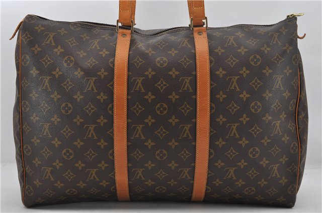 Authentic Louis Vuitton Monogram Flanerie 50 Shoulder Boston Bag M51116 LV 6760E