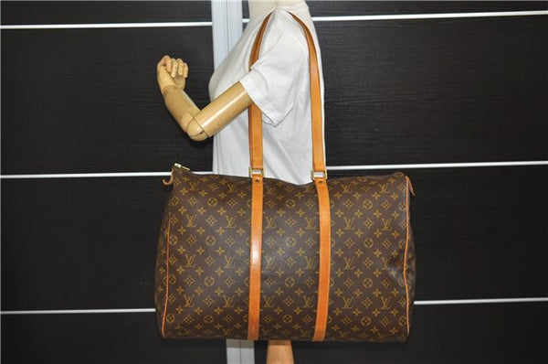 Authentic Louis Vuitton Monogram Flanerie 50 Shoulder Boston Bag M51116 LV 6760E