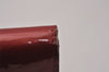 Auth Louis Vuitton Vernis Portefeuille International Wallet Red M93531 LV 6760I