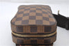 Authentic Louis Vuitton Damier Geronimos Waist Body Bag N51994 LV 6761E