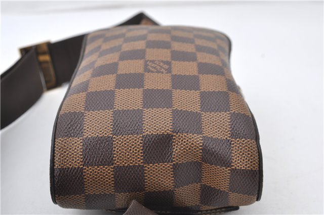 Authentic Louis Vuitton Damier Geronimos Waist Body Bag N51994 LV 6761E
