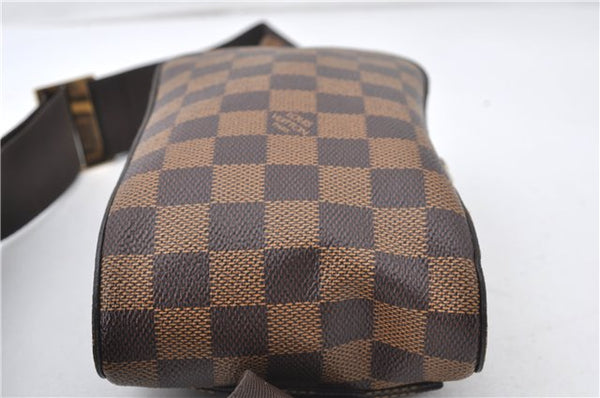 Authentic Louis Vuitton Damier Geronimos Waist Body Bag N51994 LV 6761E