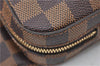 Authentic Louis Vuitton Damier Geronimos Waist Body Bag N51994 LV 6761E