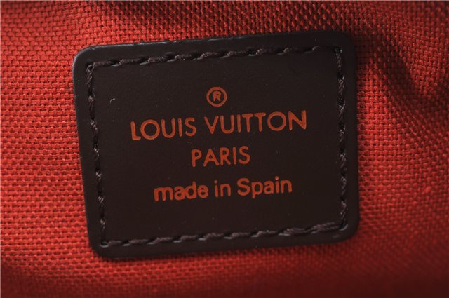 Authentic Louis Vuitton Damier Geronimos Waist Body Bag N51994 LV 6761E
