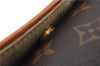 Authentic LOUIS VUITTON Monogram Pochette Twin GM Shoulder Bag M51852 LV 6762C