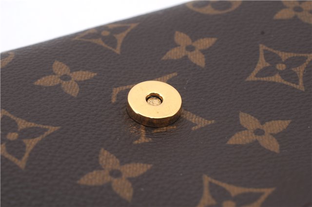 Authentic LOUIS VUITTON Monogram Pochette Twin GM Shoulder Bag M51852 LV 6762C