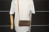 Authentic LOUIS VUITTON Monogram Pochette Twin GM Shoulder Bag M51852 LV 6762C