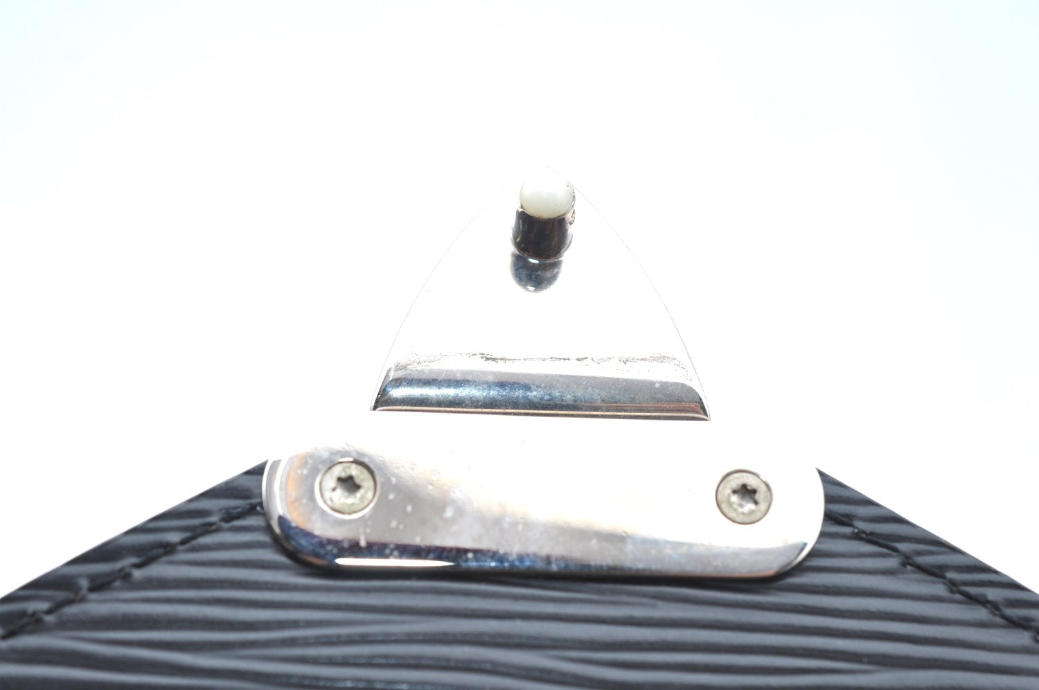 Auth Louis Vuitton Epi Pochette Sellier Dragonne Clutch Bag M52612 Black 6765E