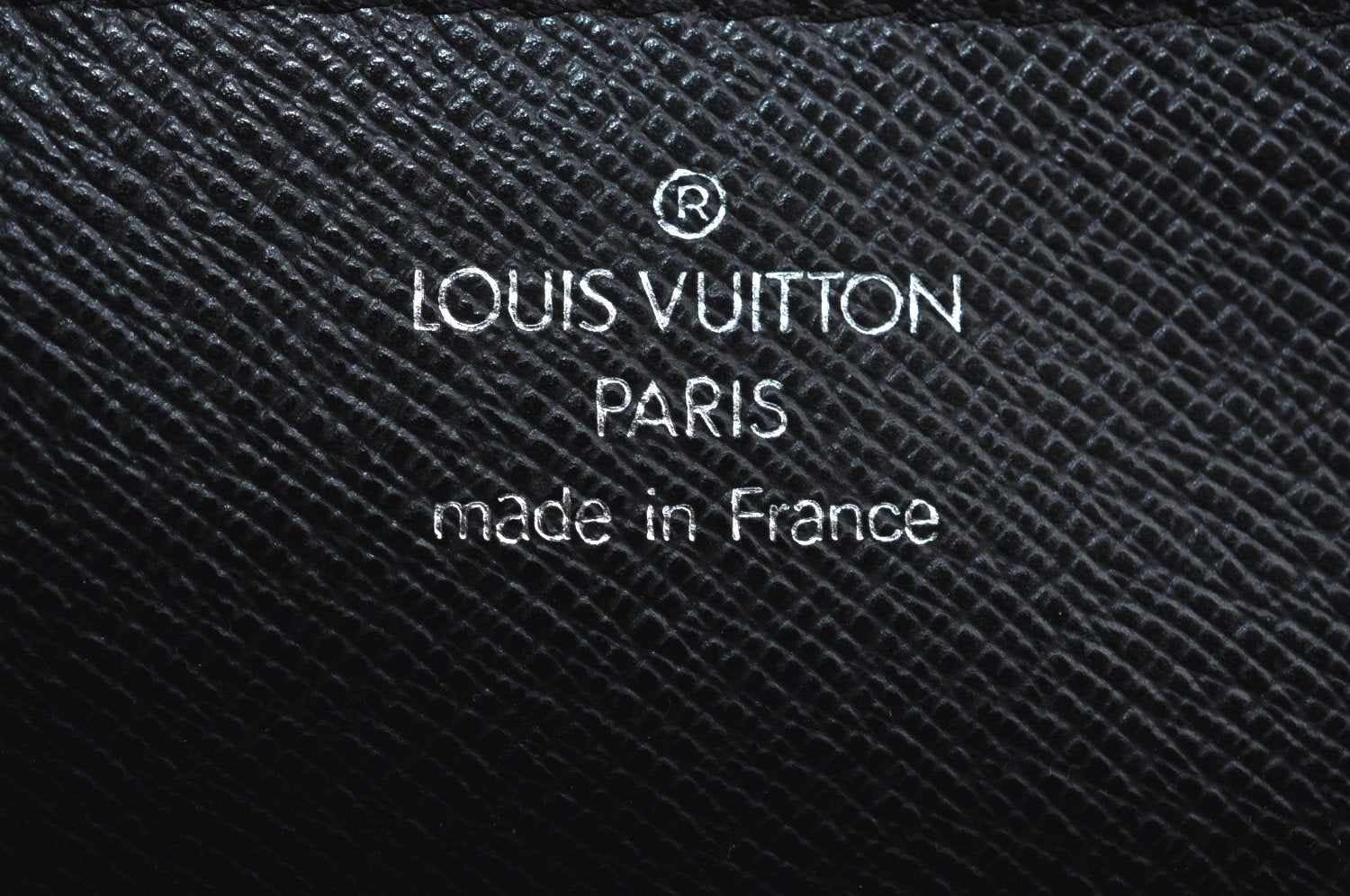 Auth Louis Vuitton Epi Pochette Sellier Dragonne Clutch Bag M52612 Black 6765E