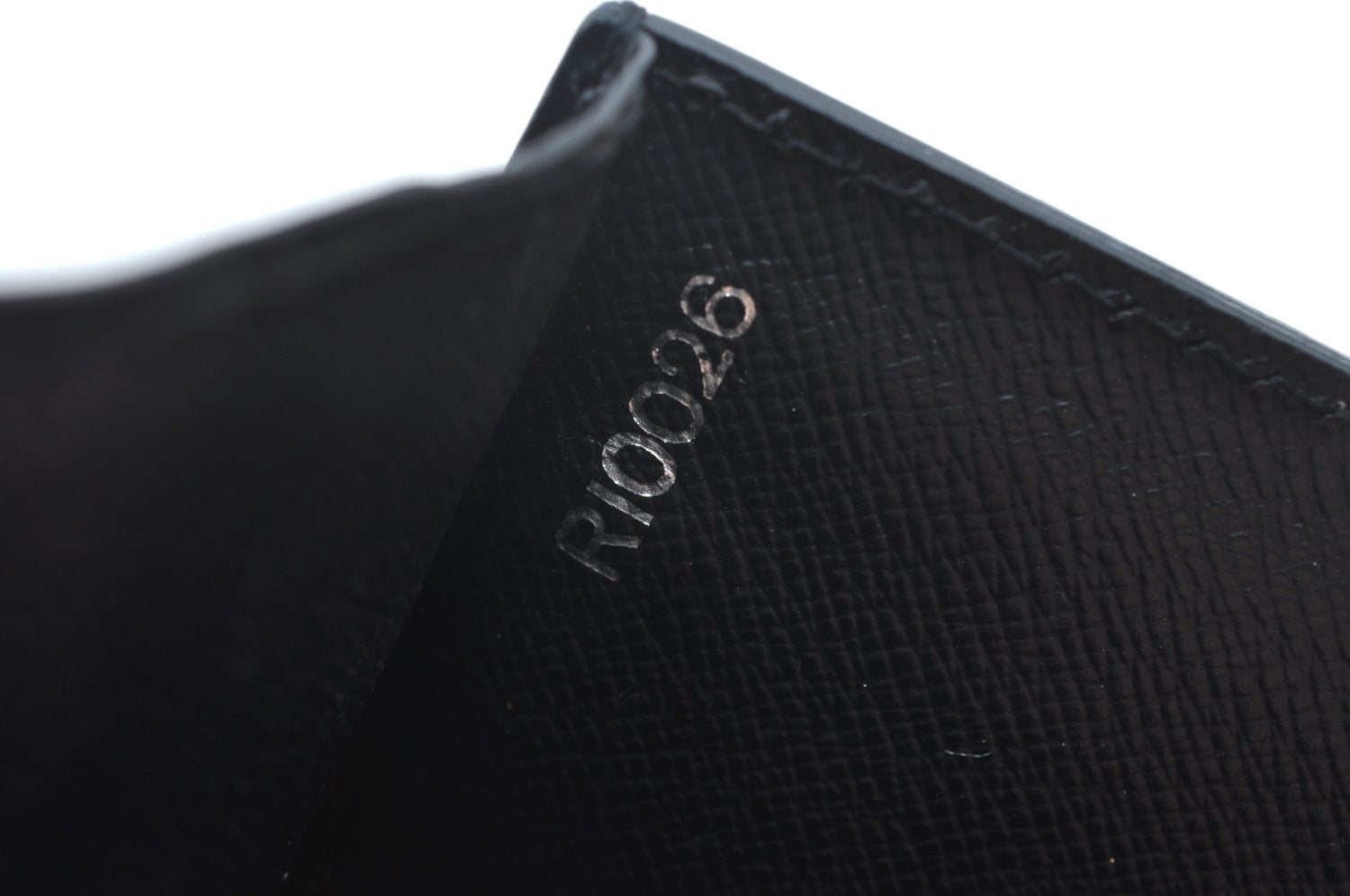 Auth Louis Vuitton Epi Pochette Sellier Dragonne Clutch Bag M52612 Black 6765E