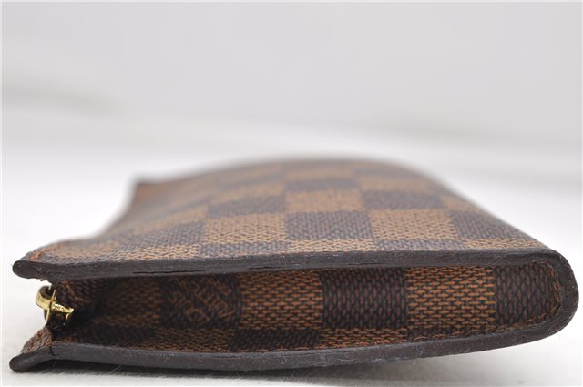 Authentic Louis Vuitton Damier Marais Bucket Pouch Purse Clutch LV 6766D