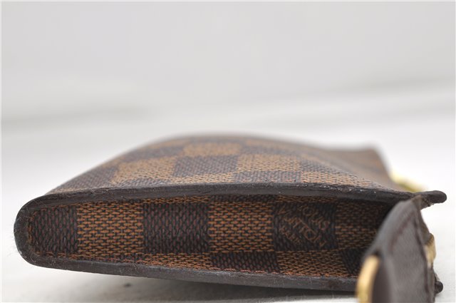 Authentic Louis Vuitton Damier Marais Bucket Pouch Purse Clutch LV 6766D