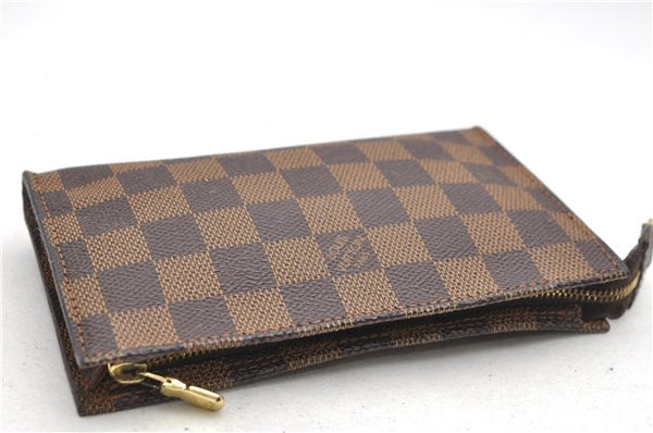 Authentic Louis Vuitton Damier Marais Bucket Pouch Purse Clutch LV 6766D
