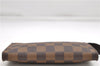 Authentic Louis Vuitton Damier Marais Bucket Pouch Purse Clutch LV 6766D