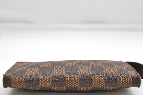 Authentic Louis Vuitton Damier Marais Bucket Pouch Purse Clutch LV 6766D