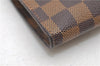 Authentic Louis Vuitton Damier Marais Bucket Pouch Purse Clutch LV 6766D