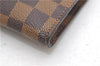 Authentic Louis Vuitton Damier Marais Bucket Pouch Purse Clutch LV 6766D