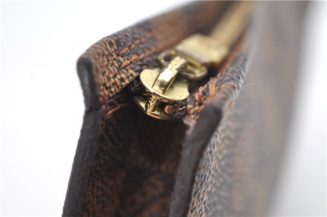 Authentic Louis Vuitton Damier Marais Bucket Pouch Purse Clutch LV 6766D