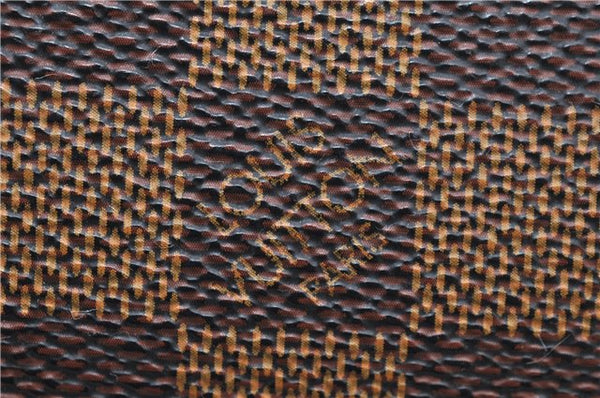 Authentic Louis Vuitton Damier Marais Bucket Pouch Purse Clutch LV 6766D