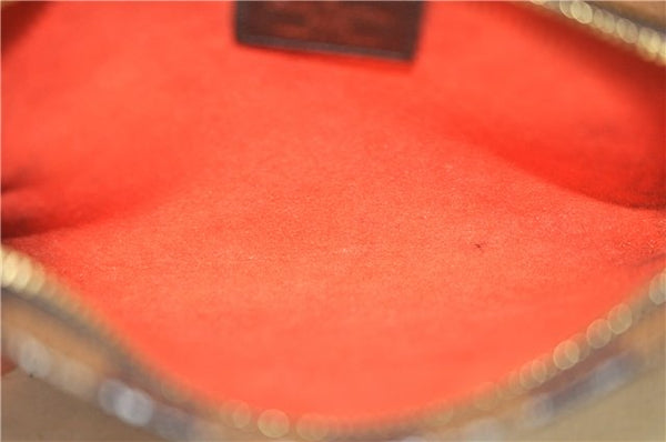 Authentic Louis Vuitton Damier Marais Bucket Pouch Purse Clutch LV 6766D