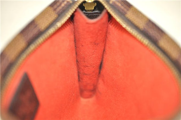 Authentic Louis Vuitton Damier Marais Bucket Pouch Purse Clutch LV 6766D