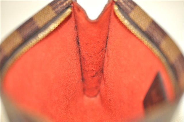 Authentic Louis Vuitton Damier Marais Bucket Pouch Purse Clutch LV 6766D