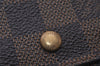 Auth Louis Vuitton Damier Porte Monnaie Billet Carte Credit N61652 Wallet 6766I