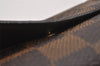Auth Louis Vuitton Damier Porte Monnaie Billet Carte Credit N61652 Wallet 6766I