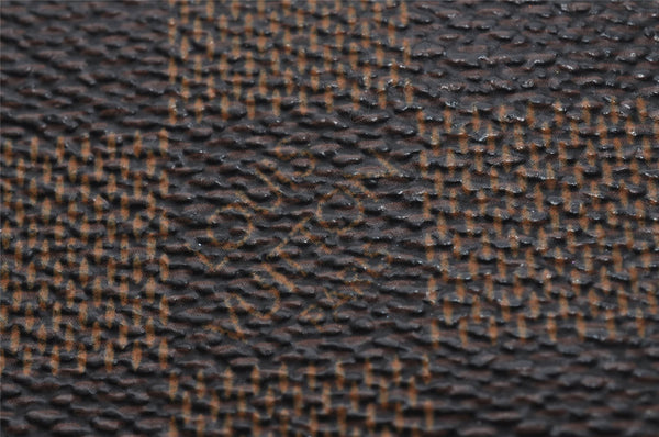 Auth Louis Vuitton Damier Porte Monnaie Billet Carte Credit N61652 Wallet 6766I