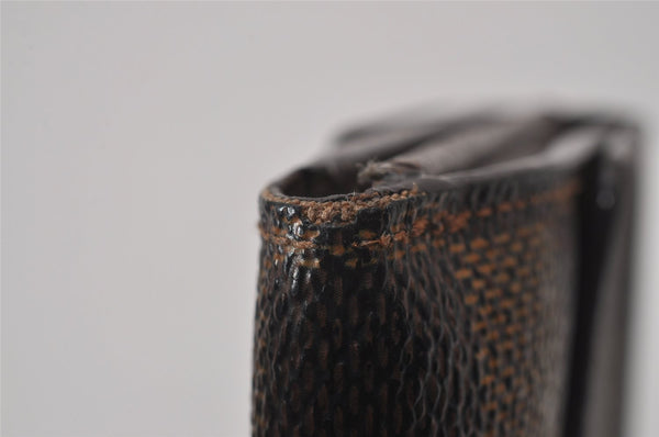 Auth Louis Vuitton Damier Porte Monnaie Billet Carte Credit N61652 Wallet 6766I