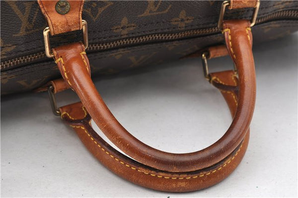 Authentic LOUIS VUITTON Monogram Speedy 40 Hand Bag M41522 LV 6768C