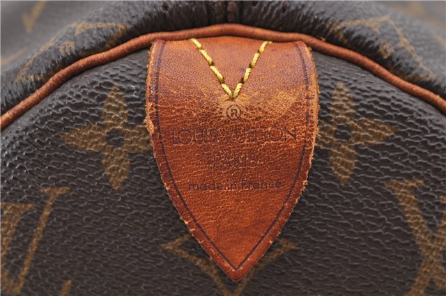 Authentic LOUIS VUITTON Monogram Speedy 40 Hand Bag M41522 LV 6768C