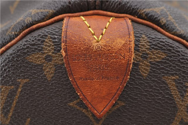 Authentic LOUIS VUITTON Monogram Speedy 40 Hand Bag M41522 LV 6768C