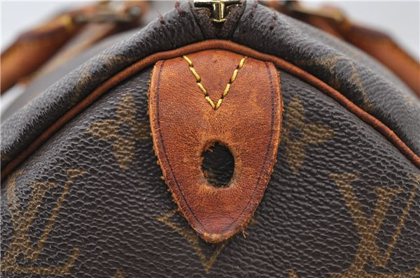 Authentic LOUIS VUITTON Monogram Speedy 40 Hand Bag M41522 LV 6768C
