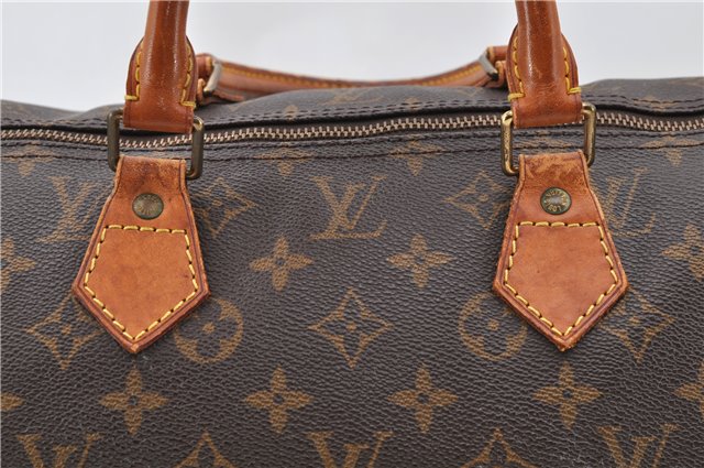Authentic LOUIS VUITTON Monogram Speedy 40 Hand Bag M41522 LV 6768C