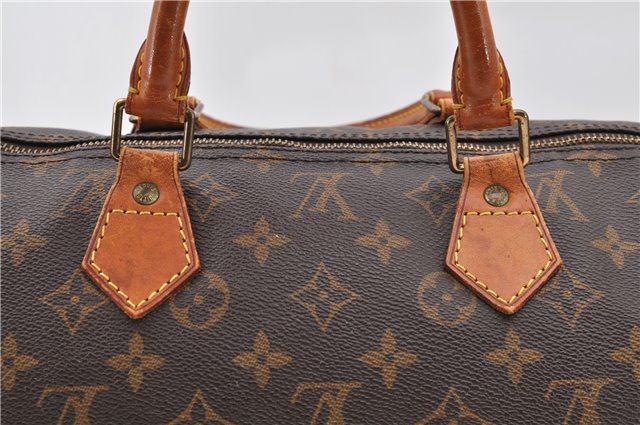Authentic LOUIS VUITTON Monogram Speedy 40 Hand Bag M41522 LV 6768C