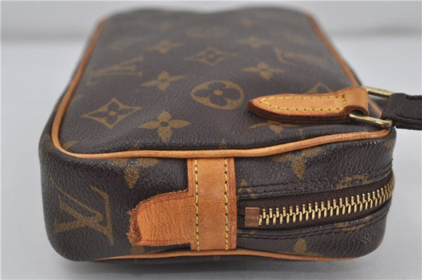 Auth Louis Vuitton Monogram Marly Bandouliere Shoulder Cross Bag M51828 LV 6768D