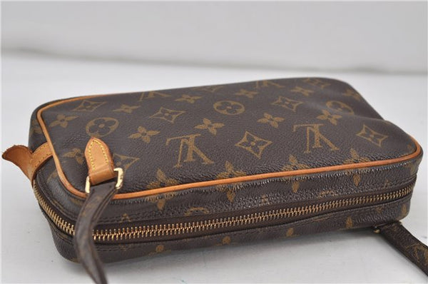 Auth Louis Vuitton Monogram Marly Bandouliere Shoulder Cross Bag M51828 LV 6768D