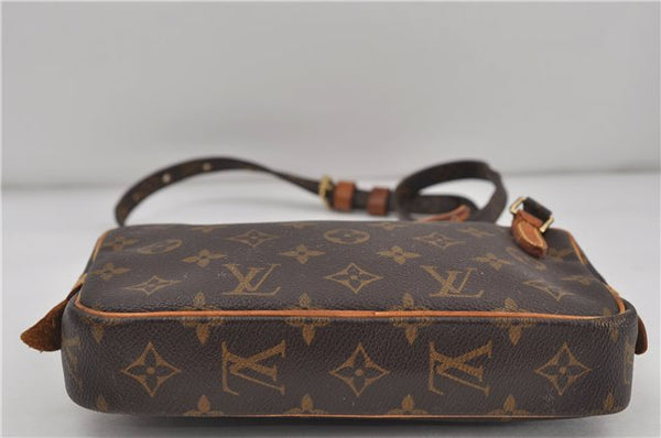 Auth Louis Vuitton Monogram Marly Bandouliere Shoulder Cross Bag M51828 LV 6768D