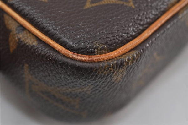 Auth Louis Vuitton Monogram Marly Bandouliere Shoulder Cross Bag M51828 LV 6768D