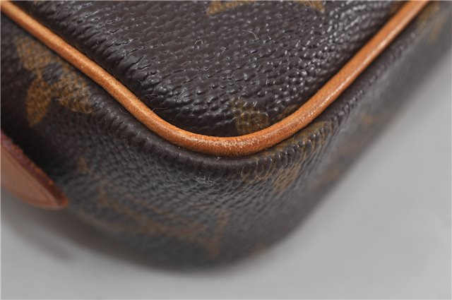 Auth Louis Vuitton Monogram Marly Bandouliere Shoulder Cross Bag M51828 LV 6768D