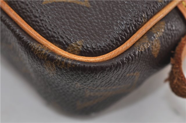 Auth Louis Vuitton Monogram Marly Bandouliere Shoulder Cross Bag M51828 LV 6768D