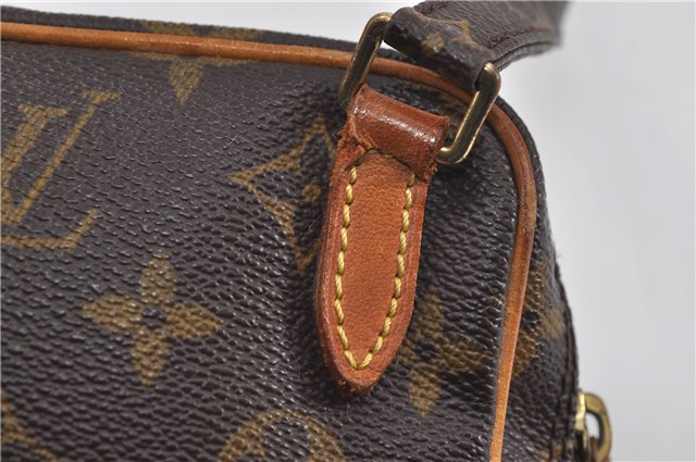 Auth Louis Vuitton Monogram Marly Bandouliere Shoulder Cross Bag M51828 LV 6768D