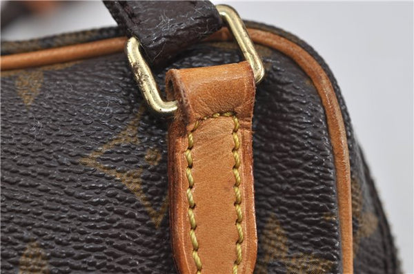 Auth Louis Vuitton Monogram Marly Bandouliere Shoulder Cross Bag M51828 LV 6768D