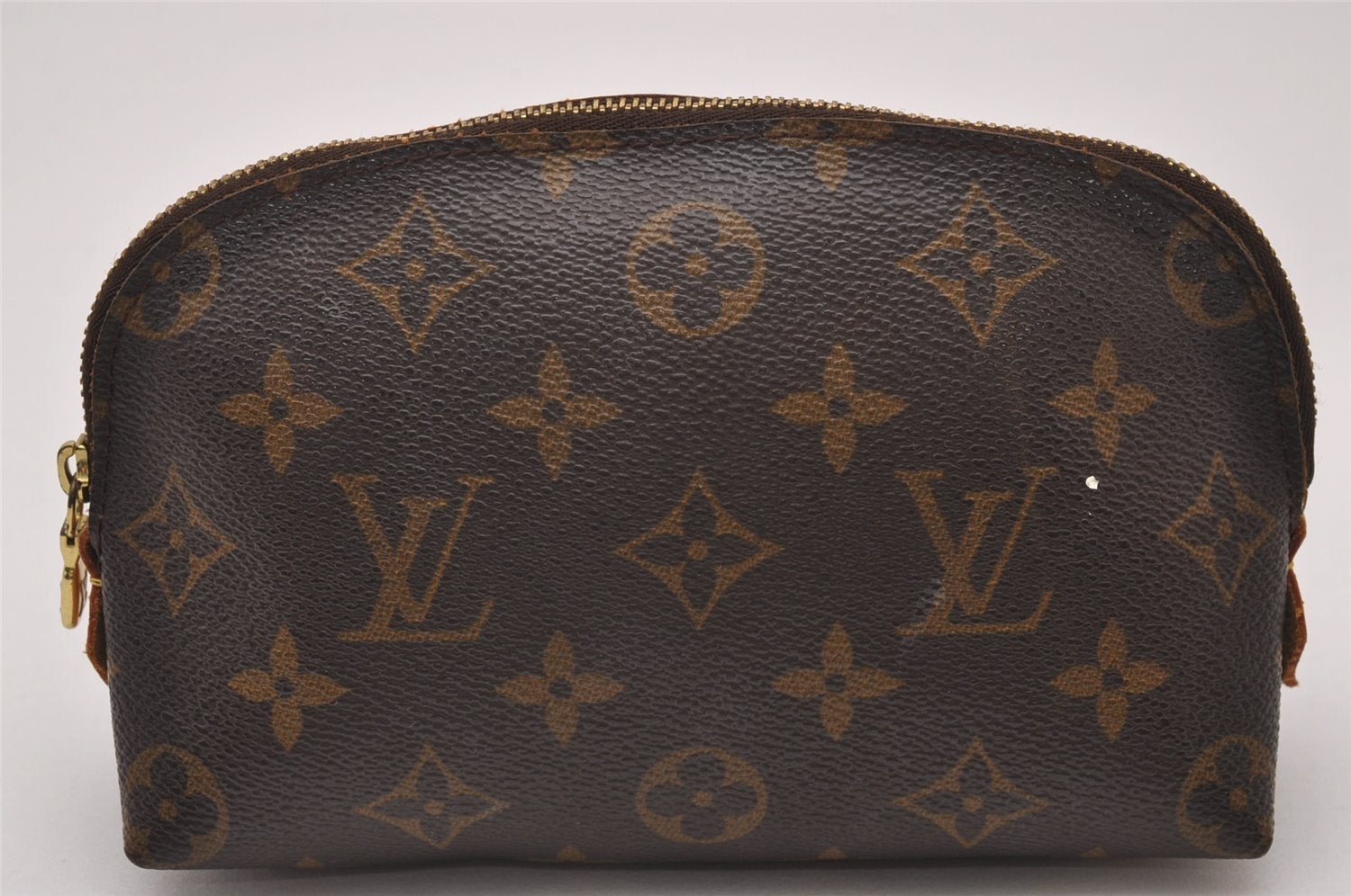 Authentic Louis Vuitton Monogram Pochette Cosmetic Pouch M47515 LV 6768I