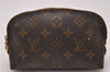 Authentic Louis Vuitton Monogram Pochette Cosmetic Pouch M47515 LV 6768I