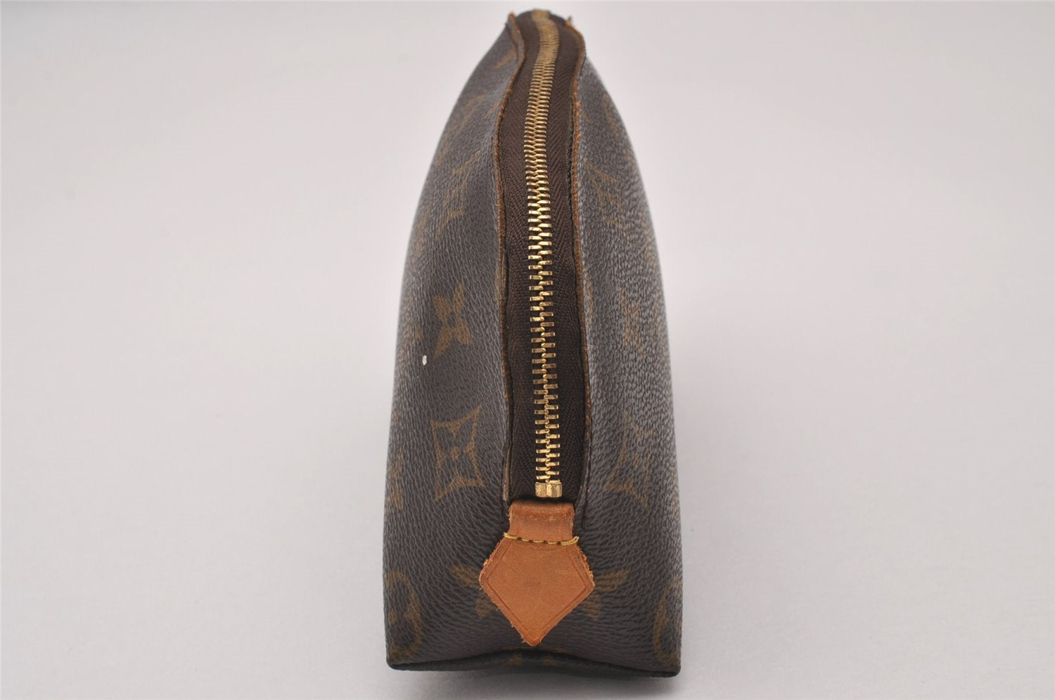 Authentic Louis Vuitton Monogram Pochette Cosmetic Pouch M47515 LV 6768I