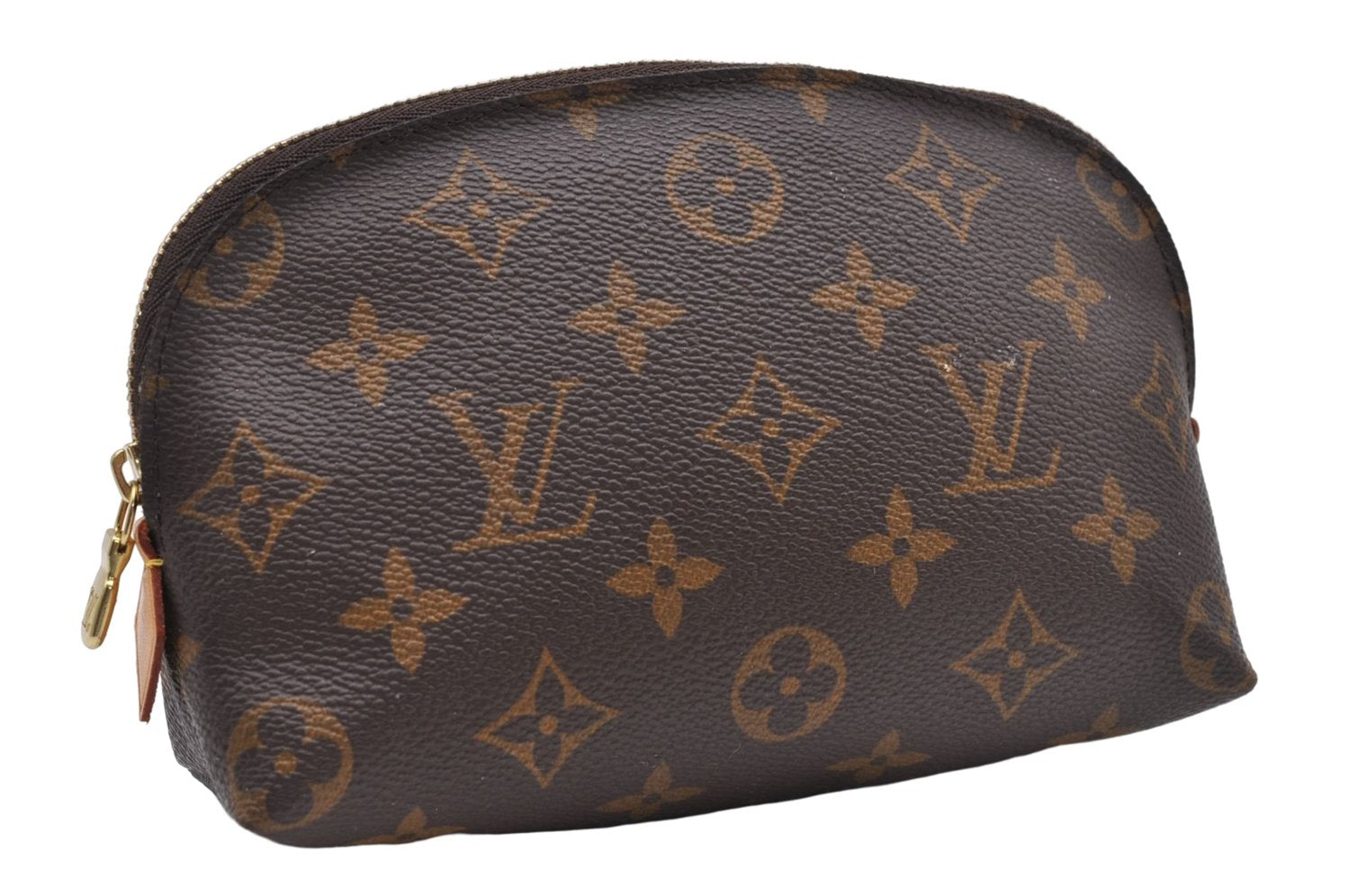 Authentic Louis Vuitton Monogram Pochette Cosmetic Pouch M47515 LV 6769D
