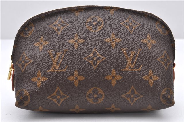 Authentic Louis Vuitton Monogram Pochette Cosmetic Pouch M47515 LV 6769D